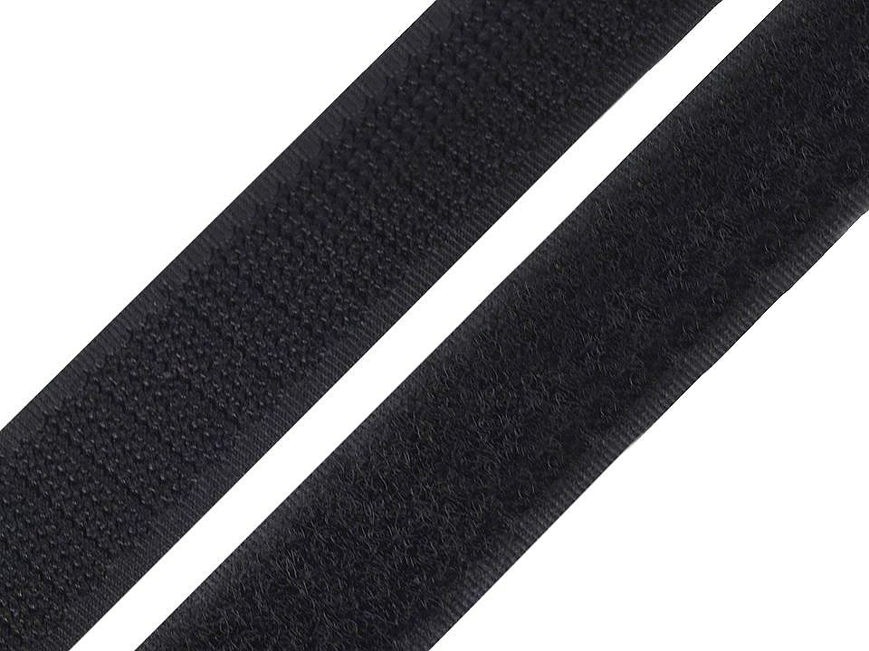 Textillux.sk - produkt Suchý zips šírka 25mm čierny komplet
