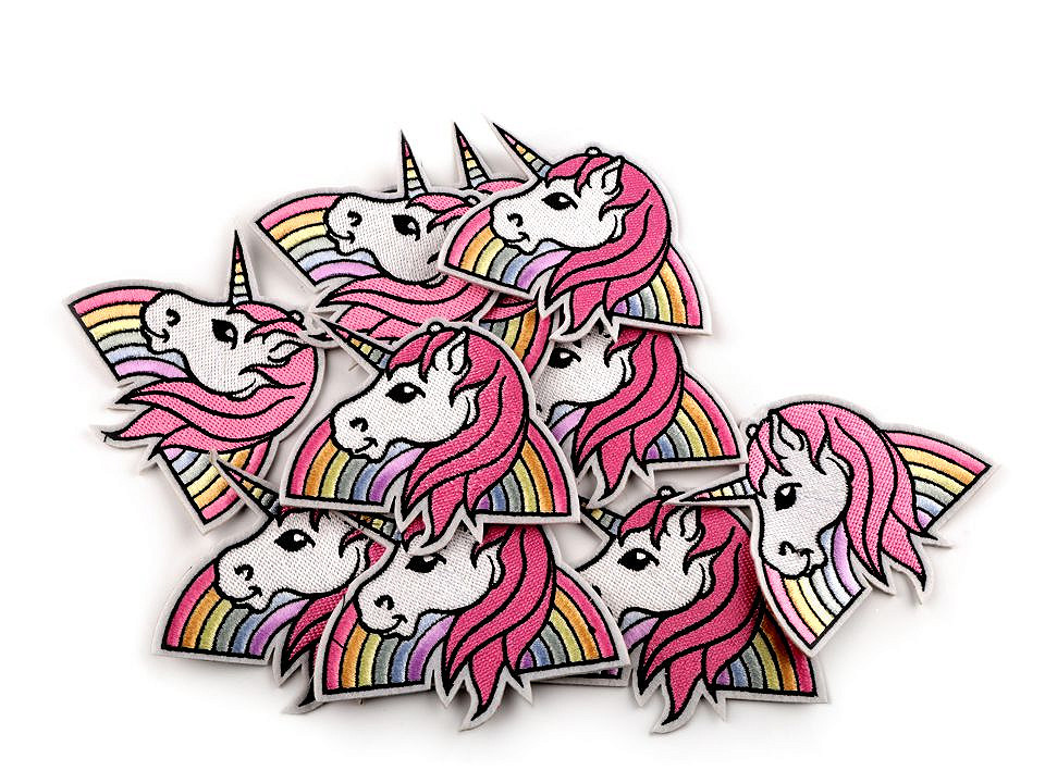 Iron On Patch Unicorn Stoklasa Haberdashery And Fabrics