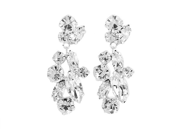 Rhinestone earrings 