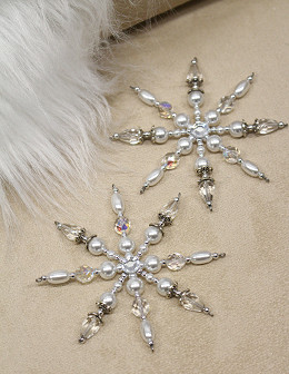 Hestya Kit 60 Forme A Stella In Filo Metallico Per Fiocchi Di Neve, Con Pinze – Fai Da Te Decorazioni Natale