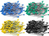 Szpilki tapicerskie 60mm z plastikową główką