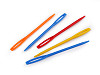 Plastic needles length 7 cm blunt