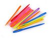 Plastic needles length 7 cm blunt