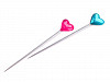 Decorative Heart Head Pins length 55 mm