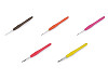 Uncinetto con manico in silicone, misura 2-6