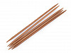 Bamboo sock needles No. 2.5; 3; 3.5; 4; 4.5 Pony