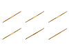 Ensemble de crochets double face, tailles 1 ; 2 ; 3 ; 4 ; 5 ; 6 ; 7 ; 8