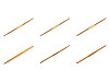Doppelseitige Häkelnadel Gr. 1;2;3;4;5;6;7;8
