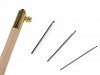 Aari Needle - handle and 3 needles with hooks