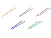 Straight Knitting Needles No. 3; 3.5; 4; 4.5; 5; 5.5; 6; 8; 9; 10