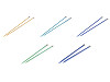 Gerade Stricknadeln Nr. 3; 3,5; 4; 4,5; 5; 5,5; 6; 8; 9; 10