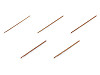Bambus-Häkelnadel Gr. 3; 4; 4,5; 5; 5,5