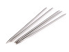 Stainless steel sock knitting needles No. 2; 2.5; 3; 3.5; 4; 4.5; 5