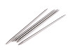 Stainless steel sock knitting needles No. 2; 2.5; 3; 3.5; 4; 4.5; 5