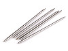 Stainless steel sock knitting needles No. 2; 2.5; 3; 3.5; 4; 4.5; 5