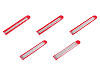 Aluminum sock knitting needles no. 2; 2.5; 3; 3.5; 4; 4.5; 5