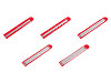 Druty pończosznicze aluminiowe nr. 2; 2,5; 3; 3,5; 4; 4,5; 5