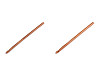 Bamboo crochet hook size 6; 7; 8; 10