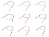 Circular bamboo needles No. 2-8