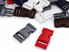 Side release buckle BB with strap adjuster width 25 mm