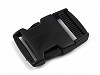 Side release buckle with strap adjuster, inner width 30mm