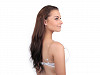 Clear Bra Shoulder Straps width 15mm with plastic fastening