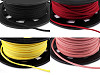 Cordon plat en similicuir, largeur 3 mm