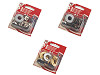 Ojales metálicos, interior Ø12 mm/exterior Ø24 mm