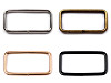 Hebilla metálica para cinturón, ancho 39 mm 