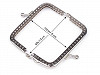 Metal Wallet Frames Sew-in 7.5x8 cm