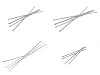Baleines pour corset, largeur 5 mm, plusieurs longueurs disponibles