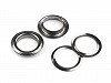 Eyelets with Washers for Leather inner Ø14 mm / outer Ø22 mm