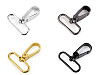 Mosquetón giratorio metálico, compatible con correas de 39 mm