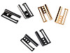 Metal Coat Belt Buckle, pulling hole 50 mm