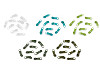 Cursor tipo POL para cremalleras de nailon del n.º 3