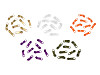 Cursor tipo POL para cremalleras de nailon del n.º 3
