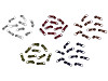 Cursor tipo POL para cremalleras de nailon del n.º 3