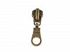 Slider for Metal Antique Brass Zippers 6 mm 