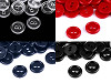 Plastic 2-hole Shirt Buttons size 18'