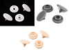 Plastic Snap Fasteners mini, size 16'