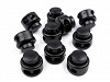 Round 2-hole Cord Lock Stopper Toggles 13x15 mm
