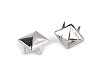 Clothing Pyramid Spikes 12x12mm