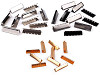 Metal Crimp End / End Tip for flat cord, width 40 mm