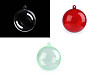 Clear Plastic Ball Ornament Ø6 cm