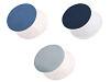 Toppe termoadesive in denim, dimensioni: 11 x 14 cm 