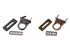 Taschenverschluss drehbar 17x45 mm