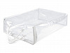 Clear PVC Packaging Zipper Bag 28x37cm