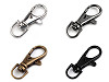 Mousqueton métallique pour sangle de 10 mm