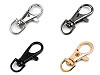 Metal Swivel Snap Hook / Carabiner, fits 10 mm strap