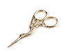 Scissors for embroidery stork length 9,5 cm ;11,5cm